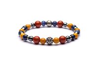 Armband Antracite Classic in Halbedelsteine C96 GUINEA - C96 GUINEA